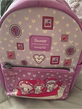 Sanrio x Loungefly Kids' Pink Character Mini Backpack